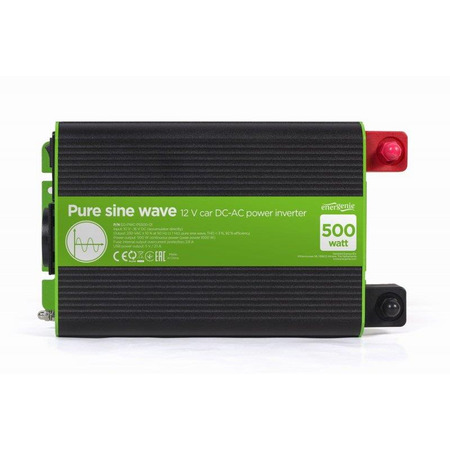 Інвертор напруги EnerGenie EG-PWC-PS500-01 500W Зображення