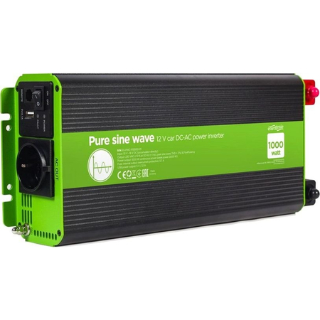 Інвертор напруги EnerGenie EG-PWC-PS1000-01 1000W Зображення