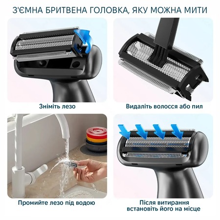 Тример для тіла Enchen A1 Grey Зображення