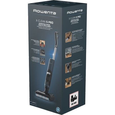 Акумуляторний миючий пилосос Rowenta X-Clean 5 Pro GZ5436E0 Зображення