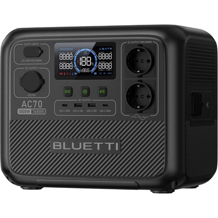 Зарядна станція Bluetti AC70 768Wh 218333mAh 1000W (PB931583) Зображення