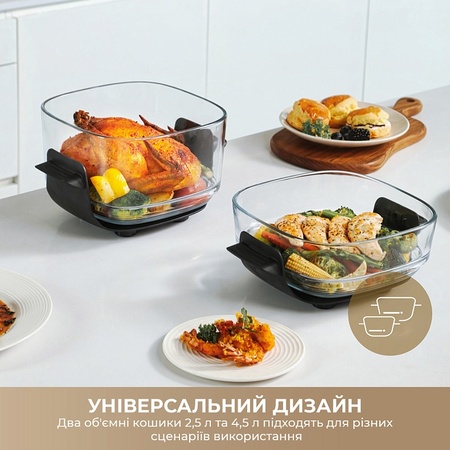Мультипіч Dreame Tasti PT60 4.5L+2.5L Starlight Gray (DREAME-PT60-SG) Зображення