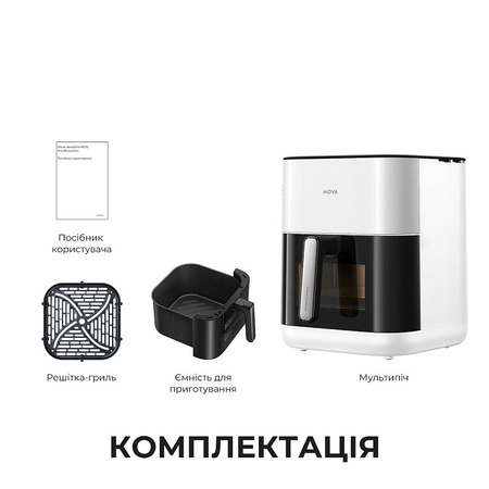 Мультипіч Mova AeroChef FD10s Pro White (VFF12A-WH-S) Зображення