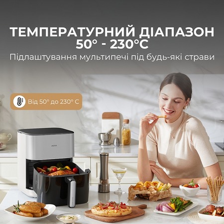 Мультипіч Mova AeroChef FD10s Pro White (VFF12A-WH-S) Зображення