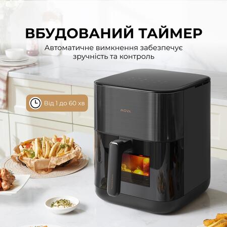 Мультипіч Mova AeroChef FD10s Pro Black (VFF12A-BL-S) Зображення
