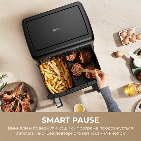 Мультипіч Mova AeroChef FD20s Pro Black (AF-5518ATB-S) Зображення