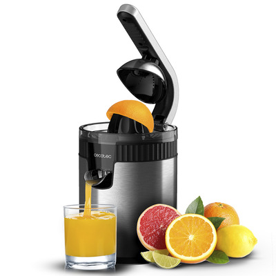 Соковижималка Cecotec Xqueeze RetroJuice 600 Steel (CCTC-03363) Зображення