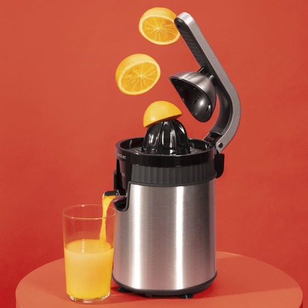 Соковижималка Cecotec Xqueeze RetroJuice 600 Steel (CCTC-03363) Зображення