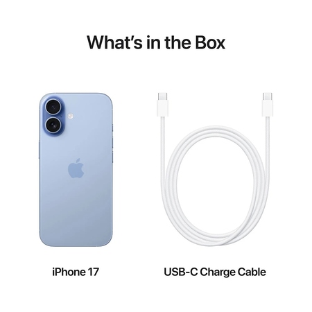 Смартфон Apple iPhone 17 256GB Mist Blue (MG6L4AF/A) Зображення