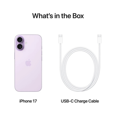 Смартфон Apple iPhone 17 256GB Lavander (MG6M4AF/A) Зображення