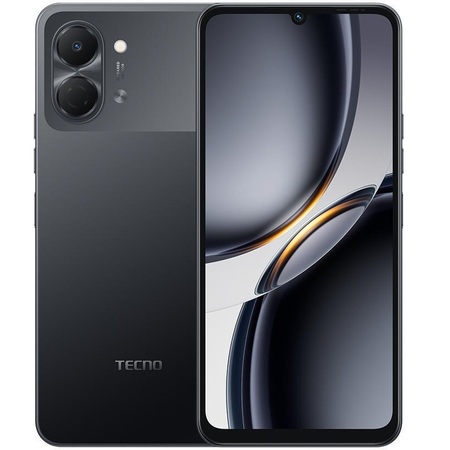 Смартфон Tecno Spark Go 3 (KN3) 4/64GB Ink Black (4894947105265) Зображення
