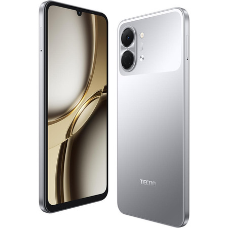 Смартфон Tecno Spark Go 3 (KN3) 4/64GB Titanium Grey (4894947105289) Зображення