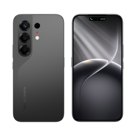Смартфон Tecno Camon 50 (CN5) 12/256GB Moonshadow Black (4894947116216) Зображення