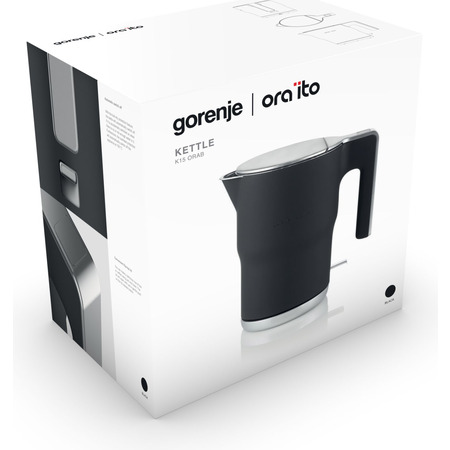 Електрочайник Gorenje K15ORAB Зображення