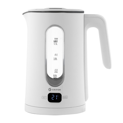 Електрочайник Grifon K1517GLЕWH Зображення