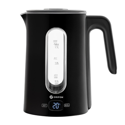 Електрочайник Grifon K1517GLЕBL Зображення