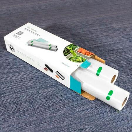 Плівка для вакуумного пакувальника Cecotec 28х600 см, 2 рулона CCTC-04072 (8435484040723) Зображення