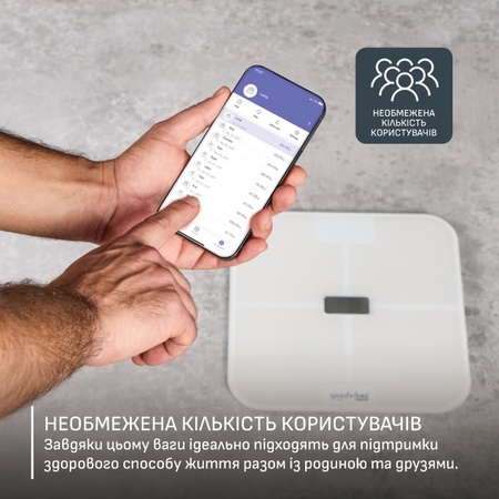 Ваги підлоговi Tefal GoodVibes Sport BM9740F0 Зображення