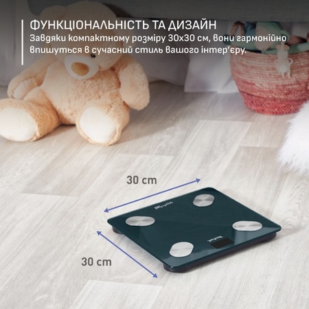Ваги підлоговi Tefal GoodVibes Life+ BM9720F0 Зображення