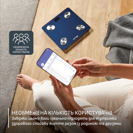 Ваги підлоговi Tefal GoodVibes Life+ BM9720F0 Зображення