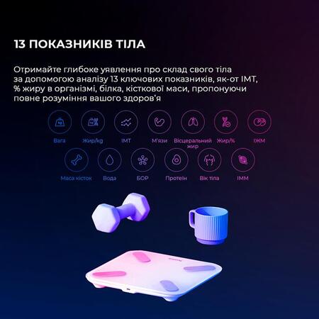 Ваги підлогові Yunmai X Smart Scale (YMBS-M268) Зображення