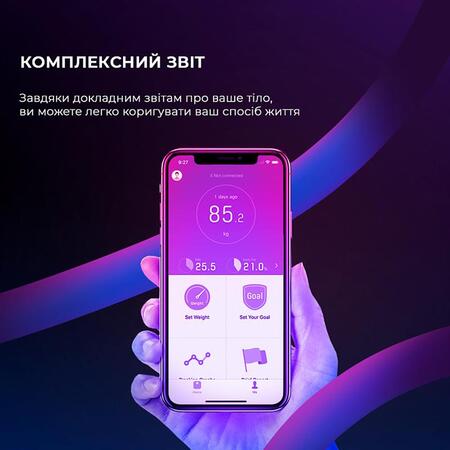Ваги підлогові Yunmai X Smart Scale (YMBS-M268) Зображення