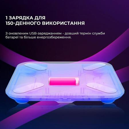 Ваги підлогові Yunmai X Smart Scale (YMBS-M268) Зображення