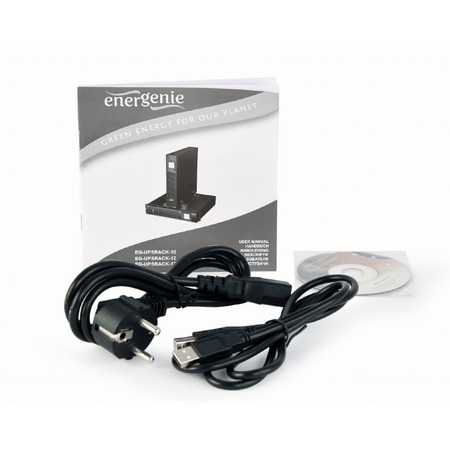Джерело безперебійного живлення EnerGenie EG-UPSRACK-10 1000VA Зображення