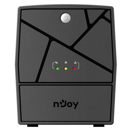 Джерело безперебійного живлення NJOY Keen 2000 (UPLI-LI200KU-CG01B) Lin.int., AVR, 4 x евро, USB, пластик Зображення