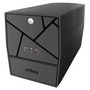 Джерело безперебійного живлення NJOY Keen 2000 (UPLI-LI200KU-CG01B) Lin.int., AVR, 4 x евро, USB, пластик Зображення