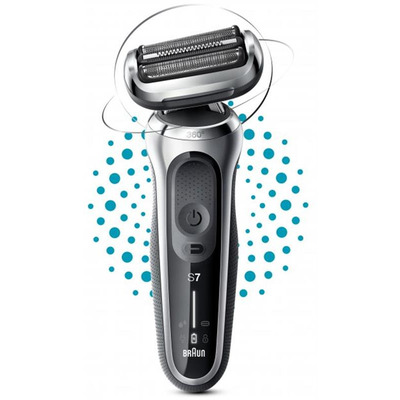 Електробритва Braun Series 7 71-S1000s Silver/Black Зображення