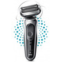 Електробритва Braun Series 7 71-S1000s Silver/Black Зображення