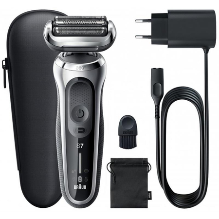 Електробритва Braun Series 7 71-S1000s Silver/Black Зображення