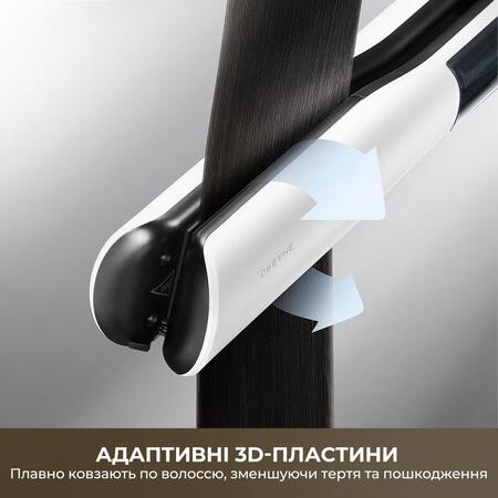 Випрямляч для волосся Dreame AuraSteam Straight White (AA01A) Зображення