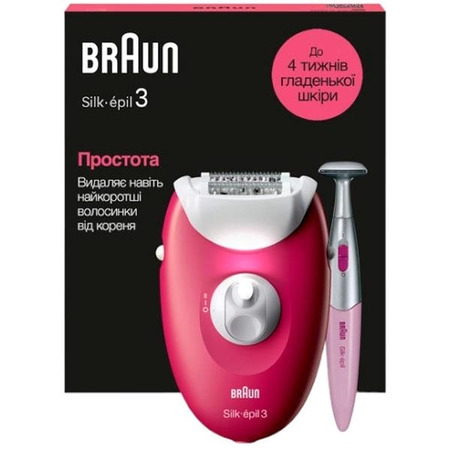Епілятор Braun Silk-epil 3 SE 3-202 Зображення