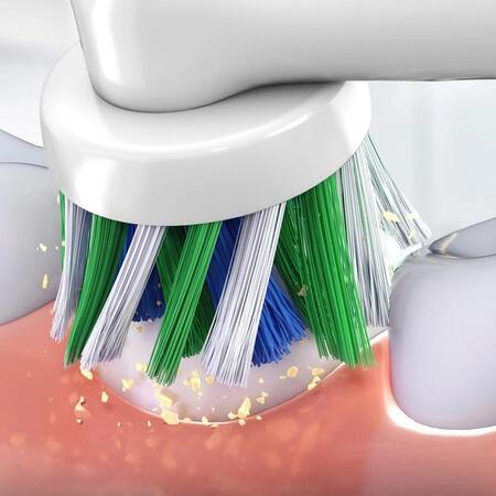 Зубна електрощітка Braun Oral-B Pro1 D305.513.3 CrossAction Caribbean Blue Зображення