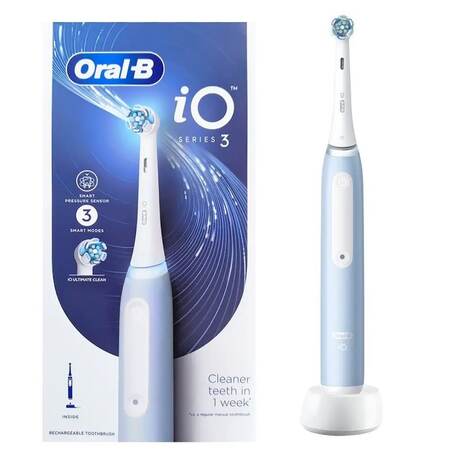 Зубна електрощітка Braun Oral-B iO Series 3 iOG3.1A6.0 Ice Blue Зображення