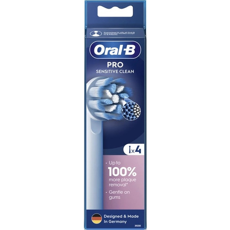 Насадка для зубної електрощітки Braun Oral-B Pro Sensitive Clean EB60X (4 шт) Зображення