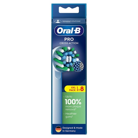 Насадка для зубної електрощітки Braun Oral-B Pro Cross Action EB50RX (8 шт.) Зображення