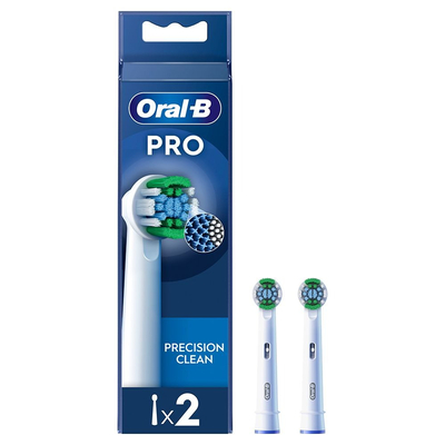 Насадка для зубної щітки Braun Oral-B Pro Precision Clean EB20RX Clean Maximiser (2 шт) Зображення