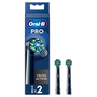 Насадка для зубної електрощітки Braun Oral-B Pro Cross Action Black EB50BRX (2 шт) Зображення
