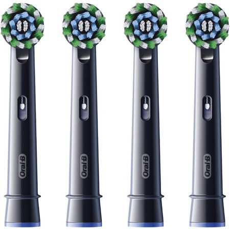 Насадка для зубної електрощітки Braun Oral-B Pro Cross Action Black EB50BRX (4 шт) Зображення