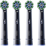 Насадка для зубної електрощітки Braun Oral-B Pro Cross Action Black EB50BRX (4 шт) Зображення
