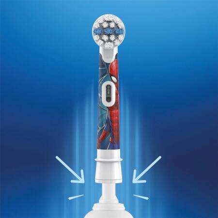 Насадка для зубної електрощітки Braun Oral-B Stages Power Spider Man EB10S (4 шт) Зображення