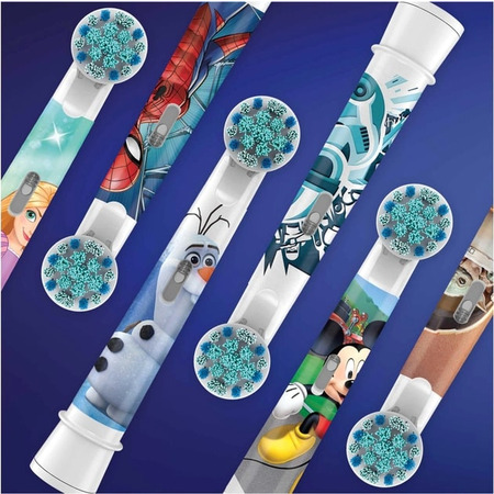 Насадка для зубної електрощітки Braun Oral-B Stages Power Spider Man EB10S (4 шт) Зображення