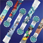 Насадка для зубної електрощітки Braun Oral-B Stages Power Spider Man EB10S (4 шт) Зображення