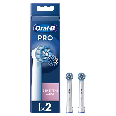 Насадка для зубної електрощітки Braun Oral-B Pro Sensitive Clean EB60X (2 шт) Зображення
