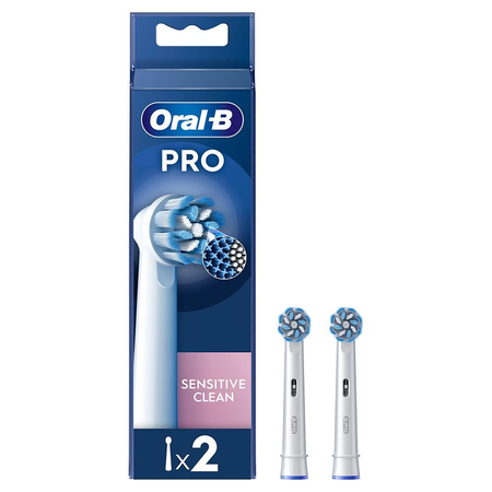 Насадка для зубної електрощітки Braun Oral-B Pro Sensitive Clean EB60X (2 шт) Зображення