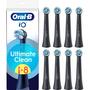 Насадка для зубної електрощітки Braun Oral-B iO RB CBF-8 Ultimate Clean Black (8 шт) Зображення
