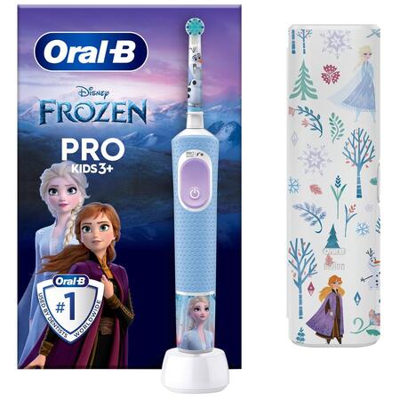 Зубна електрощітка Braun Oral-B Pro Kids D103.413.2KX Frozen Зображення